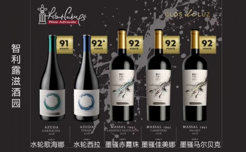 水輪歌海娜干紅葡萄酒 水輪西拉干紅葡萄酒 智利