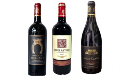 海森干紅 路易亞瑟干紅 瓦賽經典干紅葡萄酒